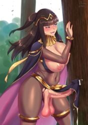 1futa 2019 abs against_tree ahe_gao alternate_breast_size areolae balls balls_under_clothes blush breasts bulge chubby clothes crotchless dated dickgirl erect_nipples erection erection_under_clothes erection_under_loincloth fire_emblem fire_emblem_awakening full-package_futanari functionally_nude futa_only futanari huge_breasts huge_cock ineffective_clothing ineffective_loincloth intersex large_balls loincloth loincloth_lift moaning naughty_face nipples no_bra no_panties nude open_mouth orgasm outdoors penis penis_bulge penis_under_clothes penis_under_loincloth precum precum_drip pussy pussy_juice pussy_juice_drip sagging_balls seductive seductive_smile see-through smile solo solo_futa sweat tenting tharja_(fire_emblem) thick_thighs tree veins veiny_penis watermark wide_hips zheng