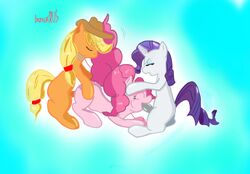 applejack_(mlp) barsikrus earth_pony equine female friendship_is_magic fur futanari intersex my_little_pony pinkie_pie_(mlp) pony rarity_(mlp) smooth_skin