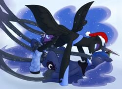 friendship_is_magic my_little_pony nightmare_moon nightmare_moon_(mlp) princess_luna_(mlp) redintravenous smooth_skin tentacles