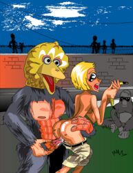 big_bird clothing muppets rule_63 sesame_street tagme what wtf