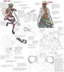 dark-skinned_female dark_skin female_raikage hachibi killer_bee naruto naruto_shippuden raikage rule_63 uzumaki_naruto yamato_(naruto)