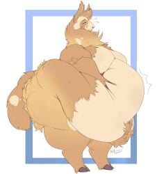 big_ass big_breasts breasts bubble_butt furry huge_ass kibblesyourbits llama overweight tagme thick_thighs wide_hips