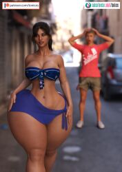 1boy 1boy1girl 1girls 3d big_ass big_thighs bottom_heavy breasts curvaceous curvy dat_ass dumptruck_ass enormous_ass fat_ass female gigantic_ass hips hourglass_figure huge_ass huge_breasts huge_thighs human hyper_ass lard_ass large_ass large_thighs legs light-skinned_female light_skin male male/female massive_ass mature_male original original_character original_characters slim_waist straight thick thick_ass thick_legs thick_thighs thighs tonices upper_body voluptuous voluptuous_female waist wide_hips