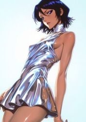 ai_generated bare_shoulders bleach dress kuchiki_rukia tagme