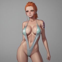 ai_generated female female_only mexkwigo nami_(one_piece) one_piece