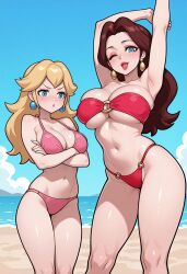 pauline from mario (series) by smashai