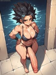 1futa ai_generated big_ass big_balls blush breasts caulifla dragon_ball erect_penis erection female foreskin futa_only futanari grapesss huge_breasts huge_cock large_penis looking_at_viewer navel nude penis solo solo_futa testicles thighs uncensored veins veiny_penis