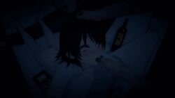 1boy 1girls 3d ahe_gao belle_(lifes_payback) big_penis blackmail blowjob blowjob_face drunk face_fucking female half_naked lifes_payback looking_at_partner night oral panties_around_leg panties_down patreon tagme tight_throat tongue_out vinkawa