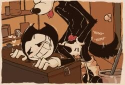 bendy from bendy and the ink machine by notsafeforwanking