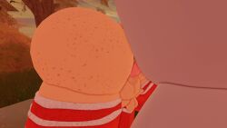 3d anus ass ass_focus big_ass big_butt breadcrumbsrr34 femboy freckles freckles_on_ass gay licking licking_ass male male/male male_only micropenis roblox robloxian saliva saliva_drip saliva_string small_penis tiny_penis tongue tongue_out