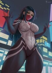 marvel silk silk_(marvel) spider-man_(series) spider_girl tiosam13