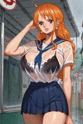 ai_generated ai_withyou female female_only nami_(one_piece) one_piece