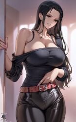 ai_generated female female_only momo(artist) nico_robin one_piece