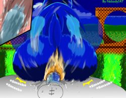 animal_ears anus ass balls blue_hair condom erection female hair hedgehog huge_ass male nobody147 penetration penis pussy rule_63 sega sex sonic_(series) sonic_1 sonic_the_hedgehog sonic_the_hedgehog_(series) tail vaginal_penetration