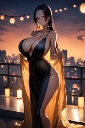 ai_generated big_breasts boa_hancock busty dress female female_only meister__k one_piece