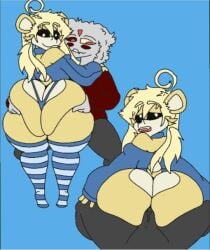 anthro anthro_on_anthro anthro_only black_sclera critters_(poppy_playtime) furry_only misterismanmrhf no_humans oc ocs poppy_playtime poppy_playtime_(chapter_3) sex smiling_critters tagme white_pupils