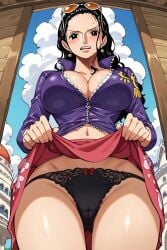 ai_generated ai_withyou female female_only nico_robin one_piece