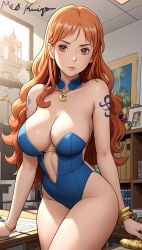 ai_generated female female_only mexkwigo nami_(one_piece) one_piece