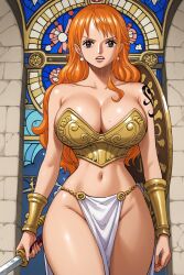 ai_generated ai_withyou female female_only nami_(one_piece) one_piece