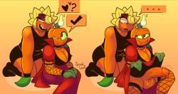 1girls 2futas anthro anthrofied ass breasts breasts female flora_fauna futa_only futanari futanari halloween jack_o'_lantern_(pvz) plant plant_girl plant_humanoid plantie plants_vs._zombies plants_vs_zombies popcap_games pussy solar_flare_(pvz) srrealleaf sunflower_(pvz)