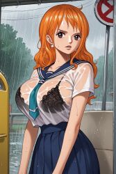 ai_generated ai_withyou female female_only nami nami_(one_piece) one_piece post-timeskip