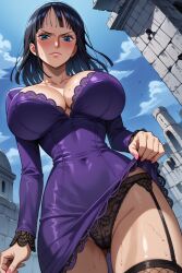 ai_generated ai_withyou female female_only fishnets nico_robin one_piece