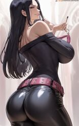 ai_generated female female_only momo(artist) nico_robin one_piece