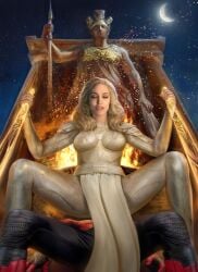 angelina jolie from eternals (2021) by amelodyj