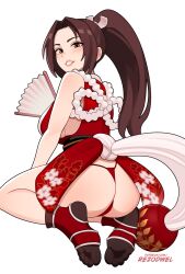 mai shiranui from fatal fury by rezodwel