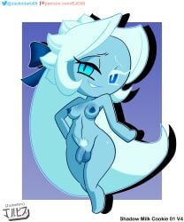 lady in azure (shadow milk cookie) from cookie run by jackintaro