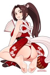 mai shiranui from fatal fury by rezodwel