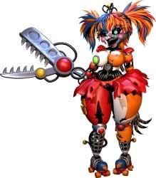 scrap baby from five nights at freddy's by chickenchicalover