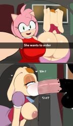 amy rose from sega by g3mma