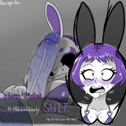 neon violet from ahe gao by darisprites