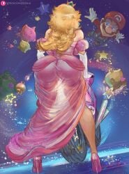golden mushroom from mario (series) by alva (artofalva)
