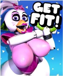 glamrock chica (fnaf) from five nights at freddy's by chickenchicalover