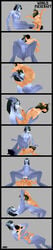 blue_skin comic cum cum_in_pussy cum_on_face draenei fellatio gnome gnome_male oral sex size_difference world_of_warcraft