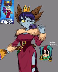 brawl_stars chester_(brawl_stars) female malicious_mandy_(brawl_stars) mandy_(brawl_stars) neuron_activation_(meme) reference_image tagme