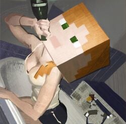 alex (minecraft) from minecraft by antwolph