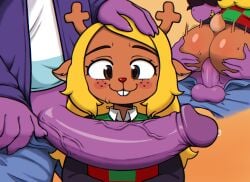 1futa 1girls ambiguous_penetration anthro anthro_on_anthro anthro_penetrated anthro_penetrating antlers ass balls big_butt big_penis blonde_hair blush bodily_fluids bottomless bottomless_anthro bottomless_female brown_body brown_fur brown_hair brown_skin bubble_butt buckteeth checkered checkered_clothing checkered_topwear checkered_vest clothed clothed_female clothed_gynomorph clothed_intersex clothed_sex clothing countershade_fur countershade_tail countershading deer deltarune duo female female_penetrated fluuzoid fur furry furry_female furry_futa furry_intersex futa_on_female futanari genital_fluids genitals gynomorph gynomorph/female gynomorph_penetrating gynomorph_penetrating_anthro gynomorph_penetrating_female hair hair_over_eyes hand_on_another's_head hand_on_ass hand_on_butt hand_on_head hands_on_ass hands_on_butt horn horns intersex intersex/female intersex_penetrating intersex_penetrating_anthro intersex_penetrating_female interspecies jacket large_penis long_hair looking_at_genitalia looking_at_penis mammal multicolored_body multicolored_fur multicolored_tail new_world_deer no_panties no_underwear noelle_holiday partially_clothed partially_clothed_anthro partially_clothed_female pattern_clothing pattern_topwear pattern_vest penetration penile penile_penetration penis precum purple_body purple_skin reptile scalie sex sharp_teeth shirt short_tail smile susie_(deltarune) sweat tail tan_body tan_countershading tan_fur teeth topwear two_tone_body two_tone_fur two_tone_tail undertale_(series) vein veins veiny_penis vest