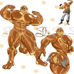 abs ass bara big_ass big_breasts big_butt big_penis bread breasts bxttons canine doughberman_(fortnite) fortnite fortnite:_battle_royale furry gay looking_at_another looking_back male male_with_breasts moobs muscular muscular_anthro muscular_arms muscular_ass muscular_back muscular_legs muscular_male penis spreading spreading_anus spreading_ass spreading_butt_cheeks tagme tagme_(artist) veiny_penis yaoi