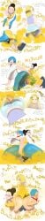 2boys 4girls android_18 big_ass big_breasts big_butt biting_lip bulma_briefs chichi dialogue dragon_ball dragon_ball_z eating_farts enjoying_farting facesitting fart fart_cloud fart_fetish fart_in_mouth fart_torture farting farting_in_face farting_in_mouth farting_on_another farting_on_face farts incest marron mature mature_female meonsausage mother mother_and_daughter mother_and_son shart sharting sharting_in_mouth sitting_on_face size_difference smile smiling son_goten tongue_out trunks_briefs