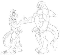 anthro balls big_balls big_penis cam canine cetacean fur furry male male_only marine muscles nude orca penis surprised tail uncut wolfblade