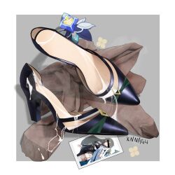 cum cum_in_footwear cum_in_heels cum_in_shoe cum_on_footwear cum_on_heels cum_on_object cum_on_shoes cum_tribute drenched_in_cum female footwear heels heels_fetish high_heels high_heels_focus honkai_(series) honkai_impact_3rd louboutin_(shoes) object_focus picture_frame polaroid polaroid_photo red_bottom_heels shoe_fetish shoes shoes_only stockings tagme unseen_character vita_(honkai_impact) xnnagu
