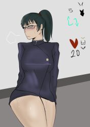 zenin maki from jujutsu kaisen by azazelinp