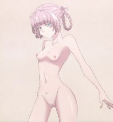 1girls anime_screencap belly belly_button black_nails blue_eyes boobs braids breasts call_of_the_night fangs female lip_gloss lipstick long_nails looking_at_viewer nanakusa_nazuna navel nipples nude nude_edit nude_female oerba_yun_fang pussy seductive seductive_look sexy sharp_nails sharp_teeth shaved_crotch shaved_pussy silver_hair skinny slim_girl slim_waist small_boobs small_breasts thighs third-party_edit tits undressing vampire yofukashi_no_uta