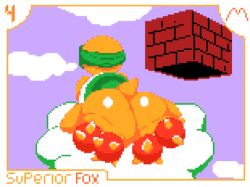 2d ambiguous_only ambiguous_sex animated anthro ass ass_focus big_ass big_thighs found_media gif hi_res koopa lakitu mario_(series) nintendo old_meme pixel_art rear_view scalie super_mario_bros. tagme thick_ass thick_thighs tumblr_link