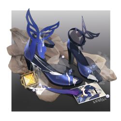 cum cum_in_footwear cum_in_heels cum_in_shoe cum_on_footwear cum_on_heels cum_on_object cum_on_shoes cum_tribute drenched_in_cum female footwear genshin_impact heels heels_fetish high_heels high_heels_focus louboutin_(shoes) ningguang_(genshin_impact) ningguang_(orchid's_evening_gown)_(genshin_impact) object_focus picture_frame polaroid polaroid_photo red_bottom_heels shoe_fetish shoes shoes_only stockings tagme unseen_character xnnagu