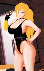 yang xiao long from rwby by arrancon