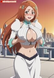 1girls ai_generated aindroidparanoid ass ass big_ass big_breasts big_butt bleach bleach:_the_thousand-year_blood_war breasts busty curvy cute enormous_breasts fat_ass female female_only gigantic_breasts hair hi_res hips huge_ass huge_breasts human inoue_orihime inoue_orihime large_ass large_breasts legs massive_breasts narrow_waist slim_waist tagme thick_ass thick_thighs voluptuous waist wide_hips